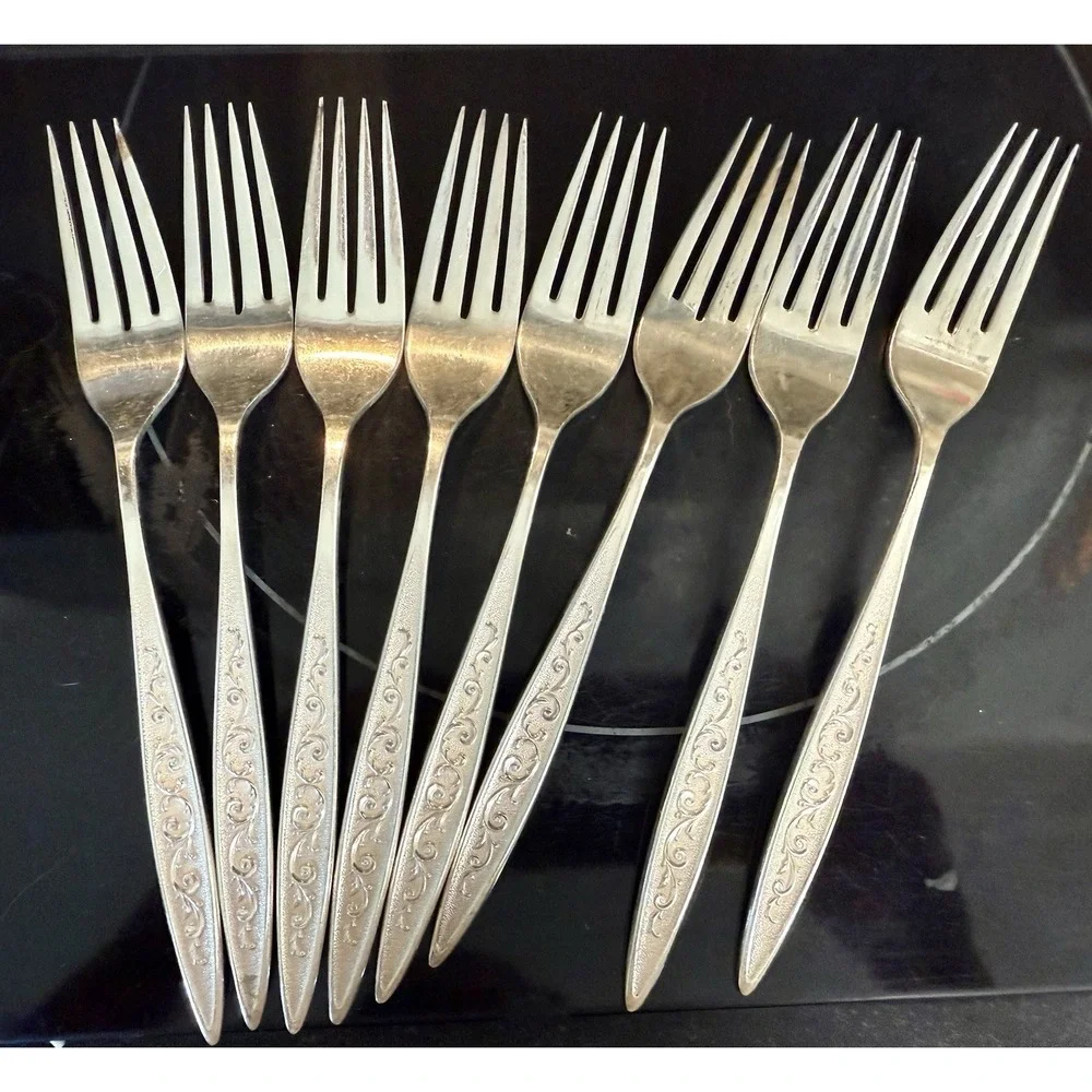 91 Pc 1847 Rogers Bros Silverplate Flatware Set Chest Vintage